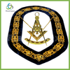 Masonic PAST MASTER GOLD Chain Collar BLUE Backing + Pendant BEST QUALITY
