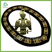 Masonic Regalia 32 Degree COLLAR Wings Down SCOTTISH RITE jewel Best Quality