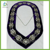 Masonic Regalia 3D Order of Eastern Star Patron Silver Metal Chain Collar