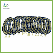 Masonic Regalia Blue Lodge Gold Metal Chain Collar With Jewels - PACK of 12