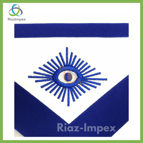 RIAZ IMPEX MASONIC REGALIA Masonic Regalia Blue Lodge Officers Aprons- Set of 15 Aprons
