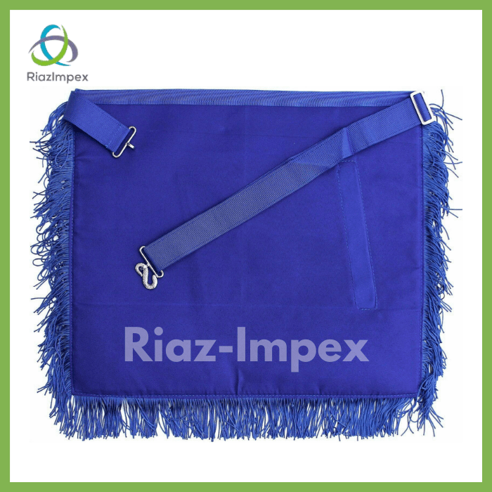 RIAZ IMPEX MASONIC REGALIA Masonic Regalia Master Mason BLUE APRON EMBROIDERED pack of 5