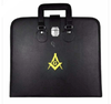 Masonic Master Mason Apron Case Gold Embroidered 15" x 17"