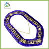 Masonic Regalia OES Order of Star Metal Chain Collar PURPLE Velvet Backing