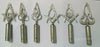 Masonic Blue Lodge Rods & Tops Silver Pole Topper – Set of 6