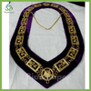 Masonic Regalia Rose of Seven Seal Gold Metal Chain Collar Best Quality