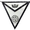 Masonic Scottish Rite Apron 32nd Degree Black Lining Masonic Flag