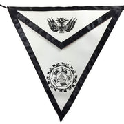 Masonic Scottish Rite Apron 32nd Degree Black Lining Masonic Flag