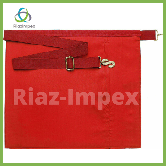 RIAZ IMPEX MASONIC REGALIA Masonic Regalia Scottish Rite Officers Apron Machine Embroidered Apron set OF 12