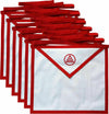 Masonic Royal Arch Duck Cloth Printed Member Aprons – Pack of 6