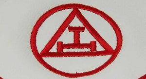 RIAZ IMPEX MASONIC REGALIA New Freemason Royal Arch Mason Apron Lambskin with Satin Back