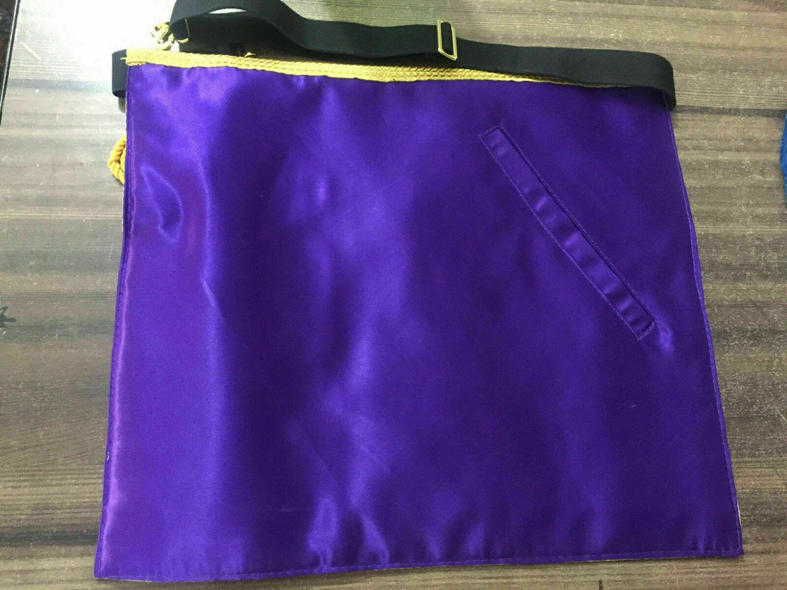 RIAZ IMPEX MASONIC REGALIA OES WORTHY PATRON MATRON MASONIC APRON AND CHAIN COLLAR, EASTERN STAR APRON