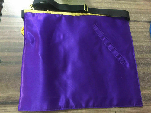 RIAZ IMPEX MASONIC REGALIA OES WORTHY PATRON MATRON MASONIC APRON AND CHAIN COLLAR, EASTERN STAR APRON