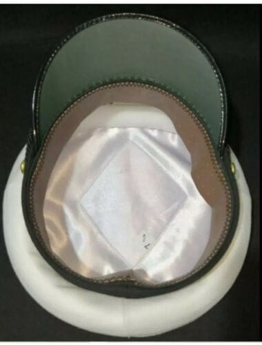 RIAZ IMPEX MASONIC REGALIA Replica Captain's Hat, Skipper's Hat, Yachting Hat White - Copy