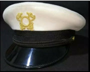 Replica Captain's Hat, Skipper's Hat, Yachting Hat White - Copy