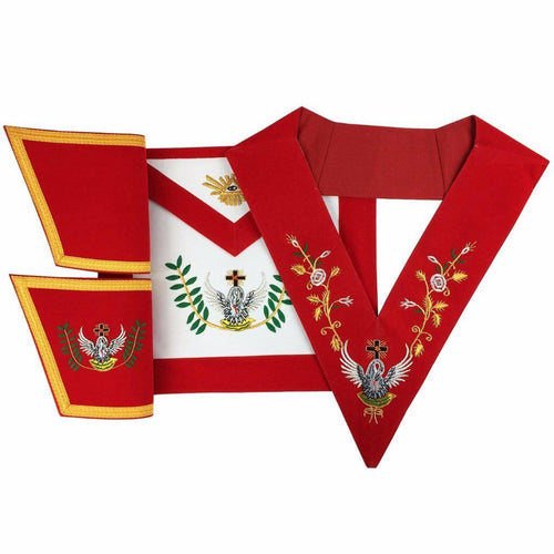 Riaz Impex Masonic Regalia Sets 18th Degree Scottish Rite Regalia Set – Hand Embroidery