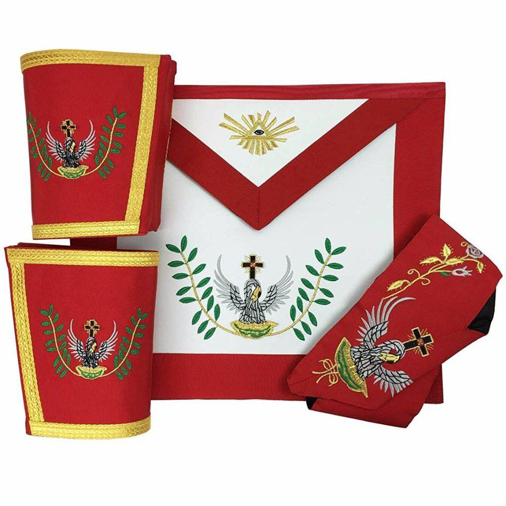 Riaz Impex Masonic Regalia Sets 18th Degree Scottish Rite Regalia Set – Machine Embroidery