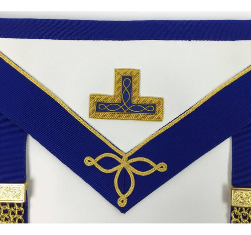 Riaz Impex Masonic Regalia Sets Provincial Officers Craft Regalia Set – Apron, Collar, Gloves