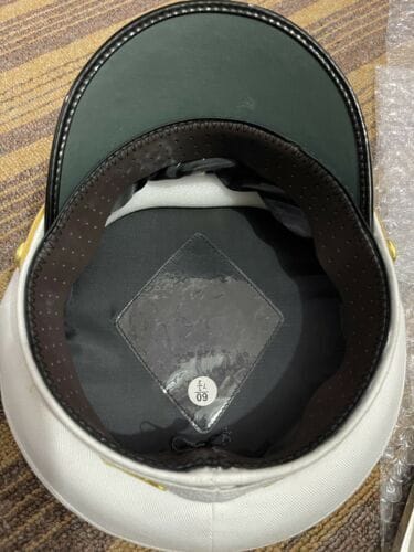 RIAZ IMPEX MASONIC REGALIA U.S. Army General Hat White Top All Sizes