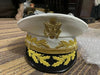 U.S. Army General Hat White Top All Sizes