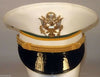 US Army Military Police MP Officer Service Dress Whites Hat Cap