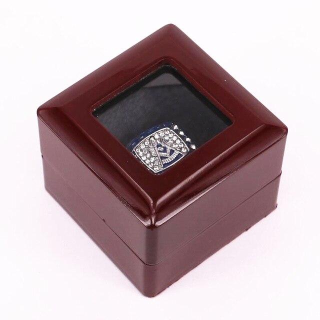 Riaz Impex Masonic Rings 7 / Clear-Top Box Past Master Zirconia Ring – Presentation Options