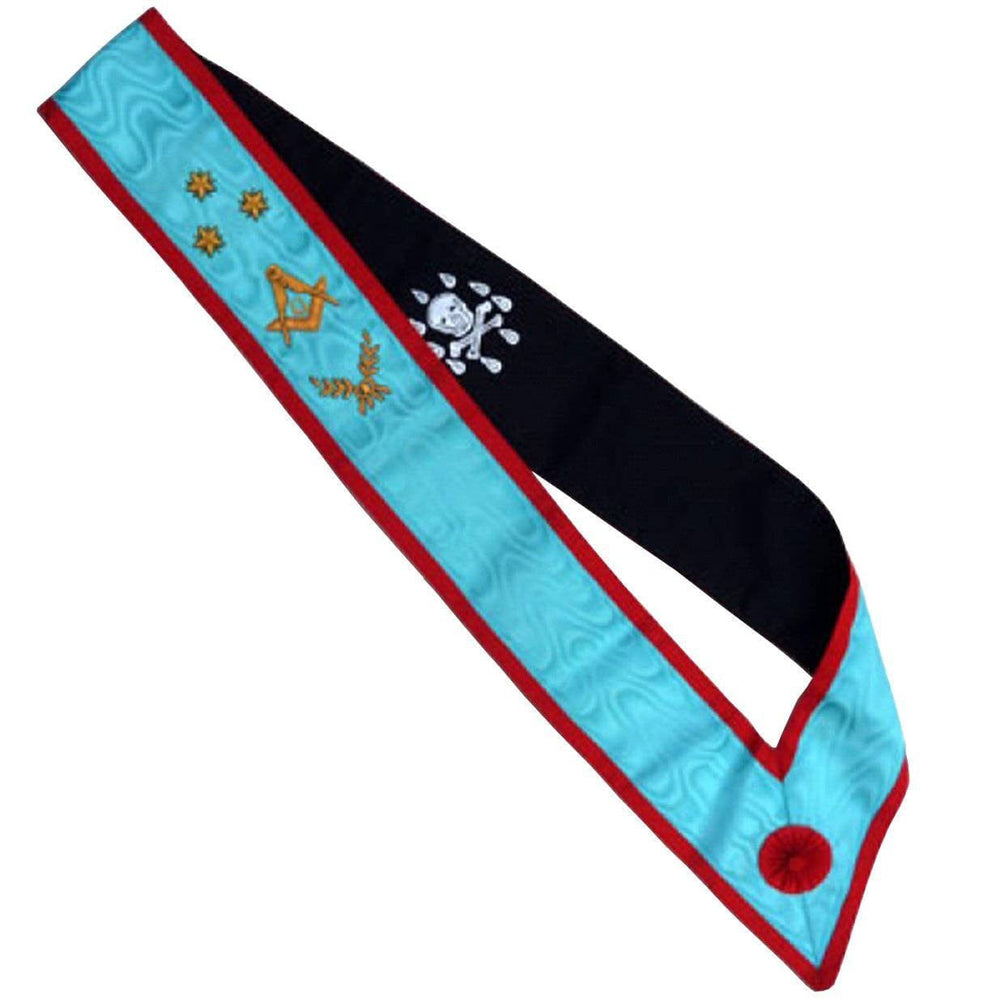 Riaz Impex Masonic Sashes Master Mason Scottish Rite Sash – 3 Stars & Acacia