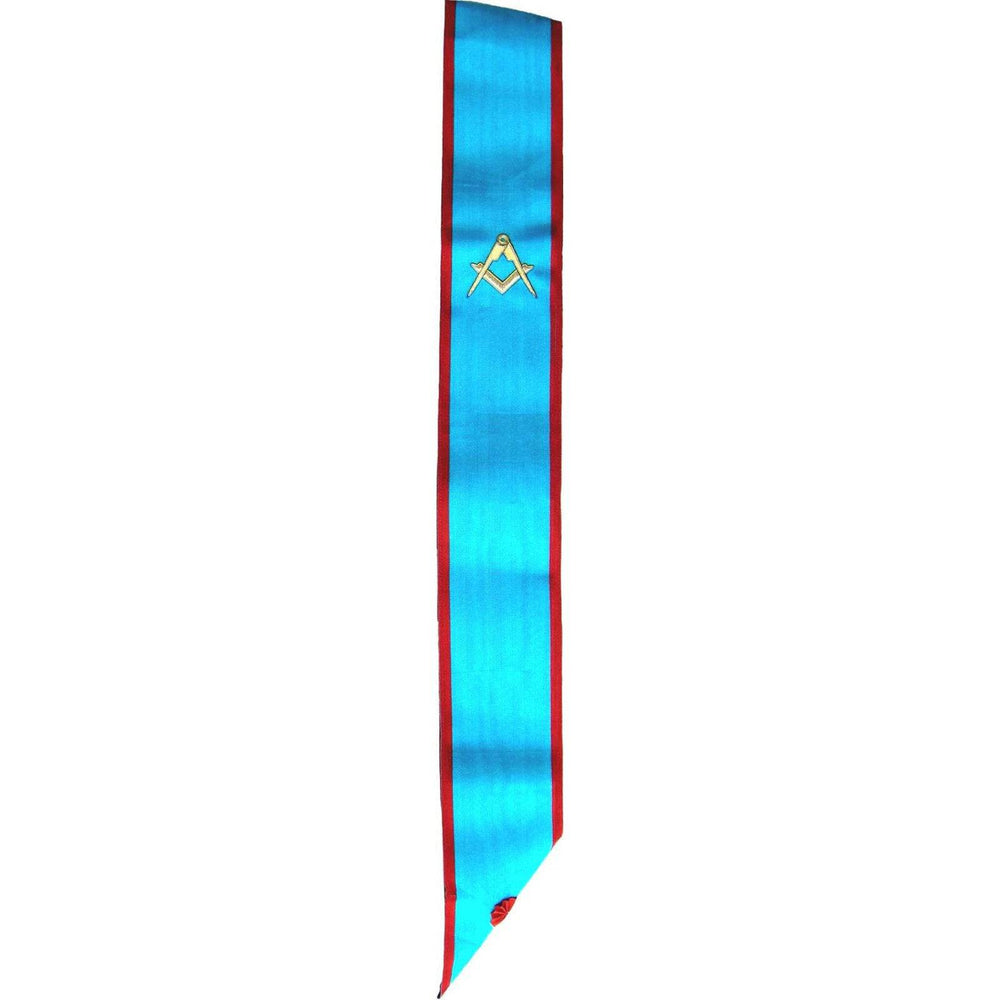 Riaz Impex Masonic Sashes Master Mason Scottish Rite Sash – Turquoise Moire