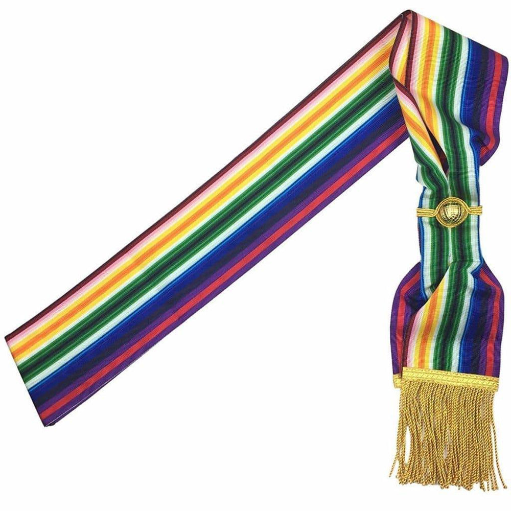 Riaz Impex Masonic Sashes Royal Ark Mariner Sash – Gold Fringe