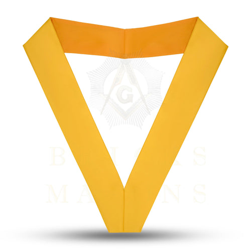 Riaz Impex Masonic Sashes Universal Sash – Yellow Ribbon
