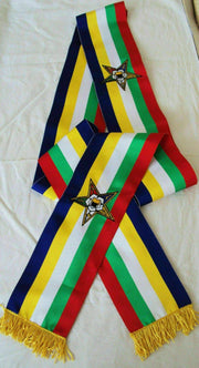 Order of the Eastern Star Five Point OES Embroidered Sash