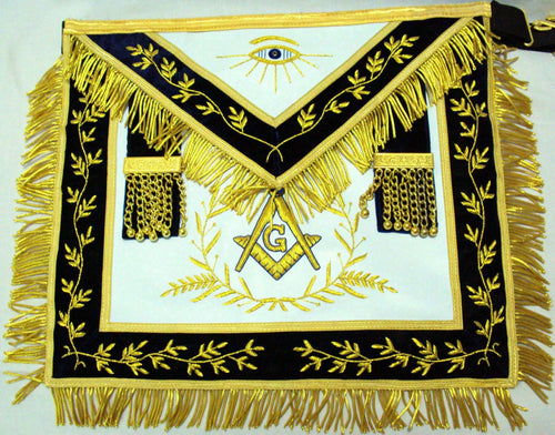 RIAZ IMPEX Wrestling Belts HAND EMBROIDED MASONIC REGALIA BLUE LODGE MASTER MASON APRON