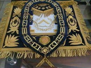 Masonic Grand Lodge Worshipful Master Apron, Chain Collar & Jewel