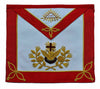 Masonic Rose Croix 18th Degree Embroidered Apron Real Leather