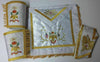 Masonic Rose Croix 33rd Degree Apron, Gauntlets & Collar Set