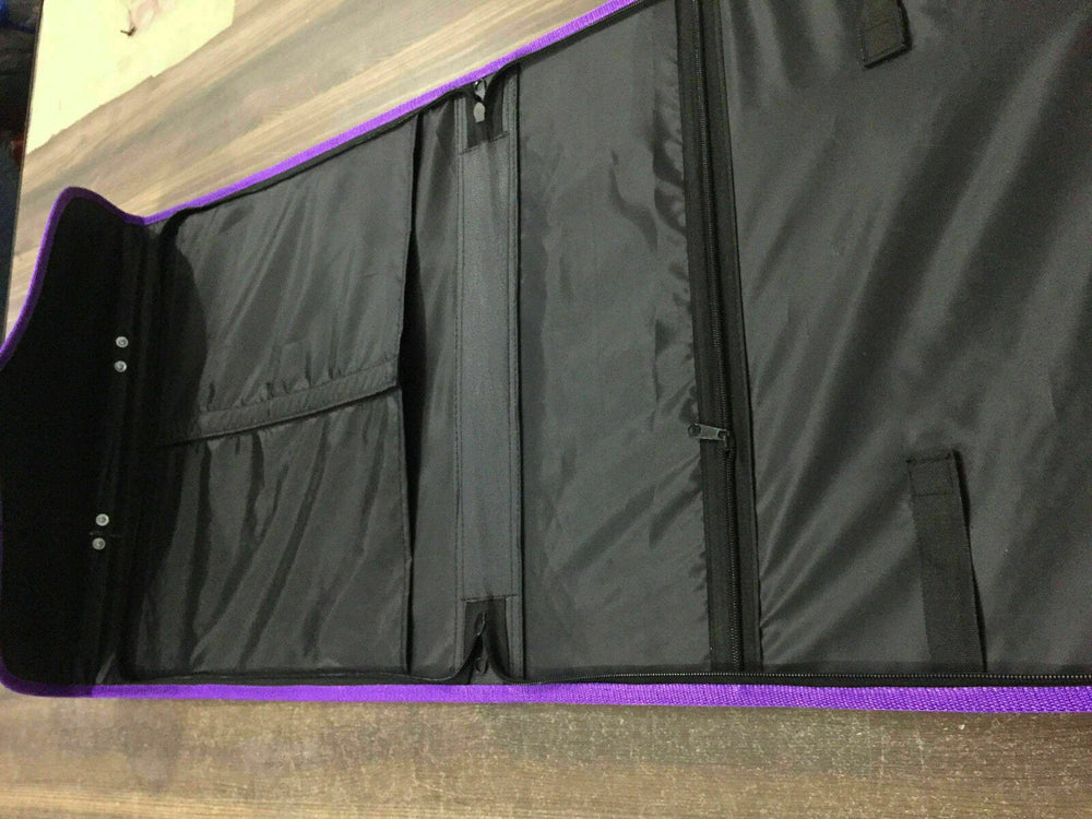 RIAZ IMPEX Wrestling Belts Royal and Select Apron Case, Masonic Purple Apron & Chain Collar Case Deluxe